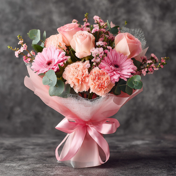 Blush & Bloom — Pink Rose Spring Whispers